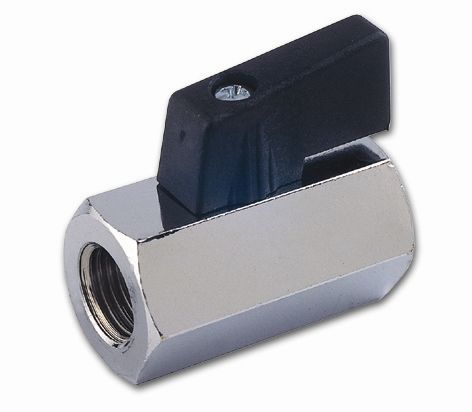 Mini kogelkraan G1/8'' binnendraad