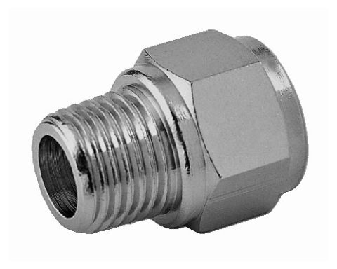 Verl.nippel (M)con./(F)para. R1/4"xG1/8"