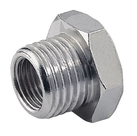 Reduceernippel para. G1/8"xG3/8"