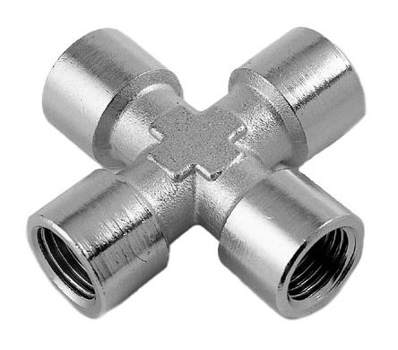 Kruisstuk 4xbi G1/8"