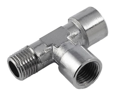 T-stuk 2x bi 1x bu G1/4"xR1/4"