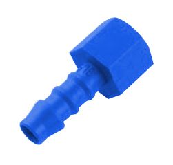 Recht slangpilaar 19mm x R1/2 kunststof