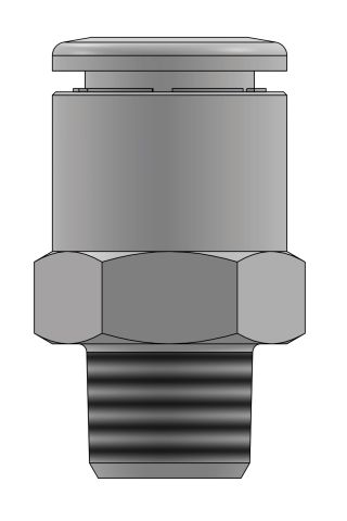 RIKI 10mm x R1/4" RVS/FKM