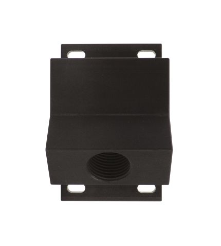 Muurkoppeling enkel G1/2'' aluminium