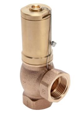 Overdrukventiel G1/2" DN15 2-8bar Ms