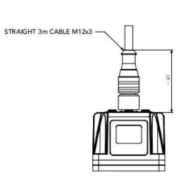 DPV kabel M12 3meter