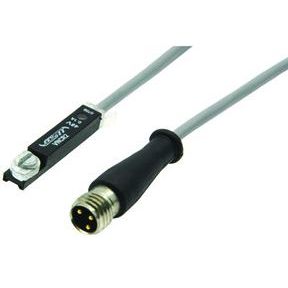 Reedschakelaar NO M8 Led3-48V -/~