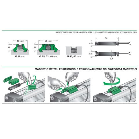 Naderingschakelaar 5-130V. AC/DC