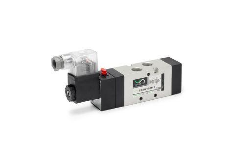 Ventiel 5/2 G1/8" elektr. monostabiel