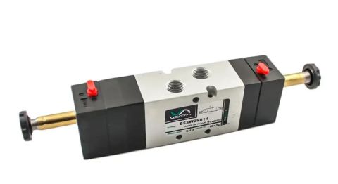 Ventiel 5/3 G1/4"elektr.gesloten midden