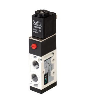 3/2 ventiel G3/8" NC electrisch/veerr.