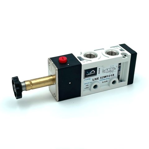 5/2 ventiel G1/8" NC electrisch/veerr.